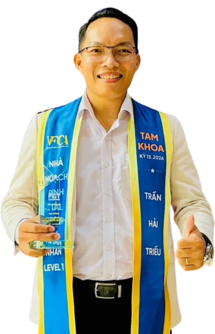 Trần Hải Triều – Tam khoa Nhà hoạch định tài chính cá nhân Level 1, kỳ 13/2026