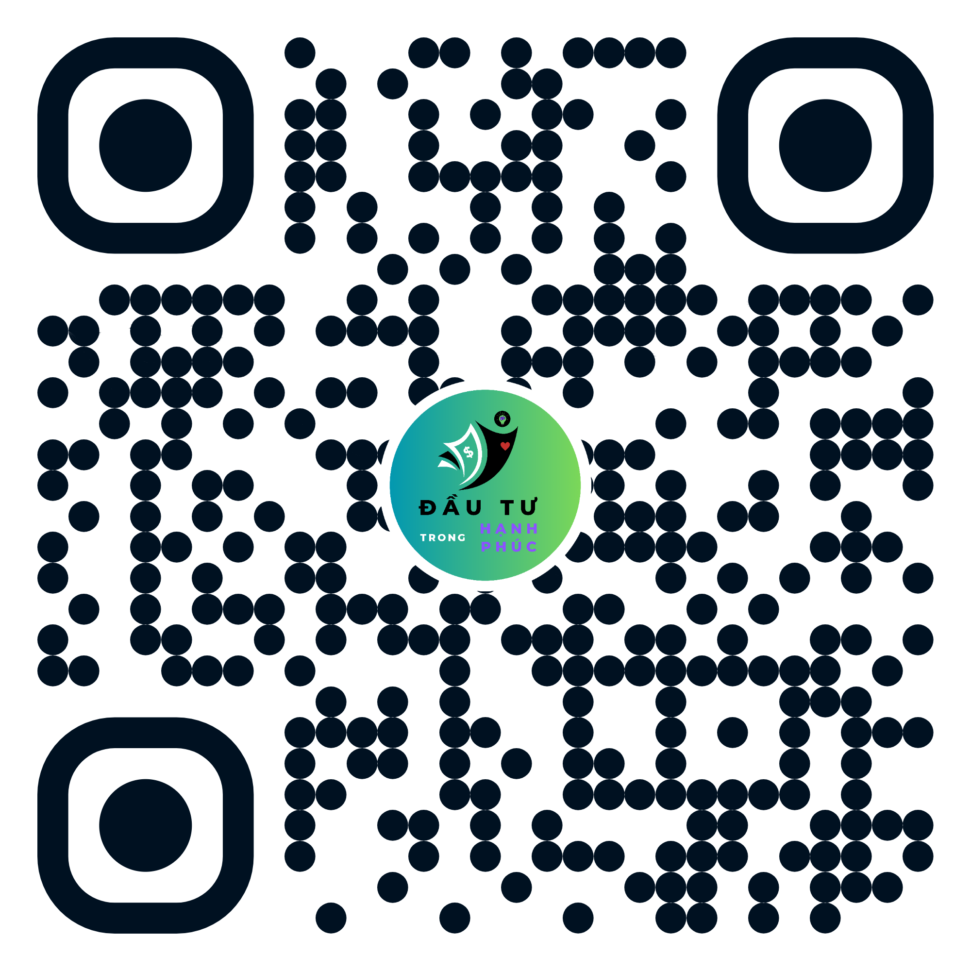 QR tham gia cộng đồng Đầu Tư Trong Hạnh Phúc